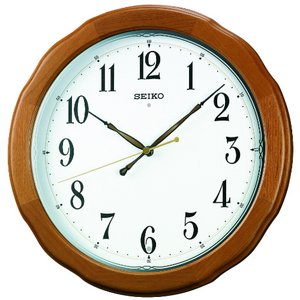 SEIKO CLOCK(セイコークロック) スタンダード 電波壁掛け時計 KX326A