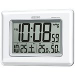 SEIKO CLOCK(セイコークロック) 温湿度表示機能付 掛置き兼用電波時計SQ424W