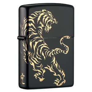 ジッポー(ZIPPO) DRAGON&TIGER タイガー 2BKG-TIGER ブラック/ゴールド