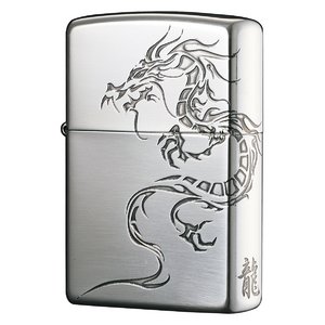 ジッポー(ZIPPO) DRAGON&TIGER ドラゴン 2SI-DR2 シルバー