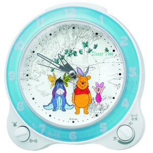 SEIKO CLOCK(セイコークロック) ディズニーキャラクター くまのプーさん目覚まし時計 FD462W
