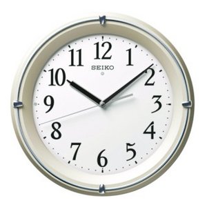 SEIKO CLOCK(セイコークロック) 自動点灯クロック 電波壁掛け時計KX381S