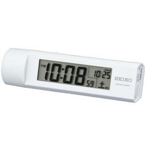 SEIKO CLOCK(セイコークロック) デジタル 電波置き時計 SQ765W ホワイト 
