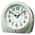 SEIKO CLOCK(セイコークロック) 目覚まし時計 自動点灯タイプ KR888S シルバー