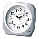 SEIKO CLOCK(セイコークロック) 目覚まし時計 自動点火タイプ KR889S シルバー