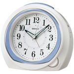 SEIKO CLOCK(セイコークロック) 目覚まし時計 スタンダード KR890L 薄ブルー