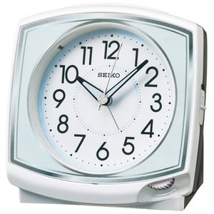 SEIKO CLOCK(セイコークロック) 目覚まし時計 スタンダード KR891W ホワイト