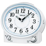 SEIKO CLOCK(セイコークロック) 目覚まし時計 スタンダード KR892W ホワイト
