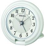 SEIKO CLOCK(セイコークロック) 目覚まし時計 トラベラ QQ637W ホワイト