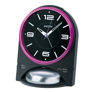 SEIKO CLOCK(セイコークロック) 目覚まし時計 ライデン NR436K ブラック