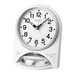 SEIKO CLOCK(セイコークロック) 目覚まし時計 ライデン NR436W ホワイト