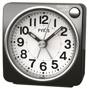 SEIKO CLOCK(セイコークロック) 目覚まし時計 スタンダード NR437K ブラック