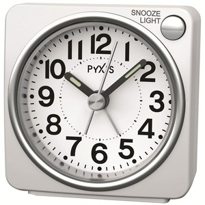 SEIKO CLOCK(セイコークロック) 目覚まし時計 スタンダード NR437W ホワイト