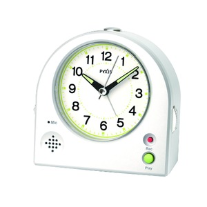 SEIKO CLOCK(セイコークロック) 目覚まし時計 録音再生機能付き NR433W