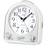 SEIKO CLOCK(セイコークロック) 目覚まし時計 メロディアラーム NR435W ホワイト