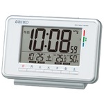 SEIKO CLOCK(セイコークロック) 電波デジタル時計 ウィークリーアラーム SQ775W ホワイト