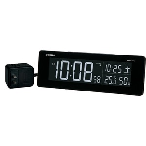 SEIKO CLOCK(セイコークロック) 電波デジタル時計 交流式デジタル目覚まし DL205K