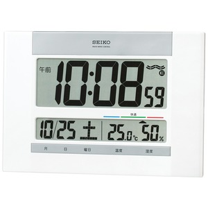 SEIKO CLOCK(セイコークロック) 電波デジタル時計 快適度表示付き SQ429W