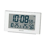 SSEIKO CLOCK(セイコークロック) 電波デジタル時計 快適度表示付き SQ758W