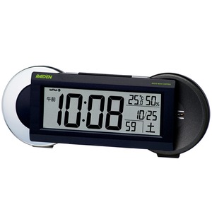 SEIKO CLOCK(セイコークロック) 電波デジタル時計 ライデン NR533K ブラック