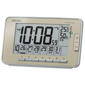 SEIKO CLOCK(セイコークロック) 電波デジタル時計 ウィークリーアラーム SQ774G 