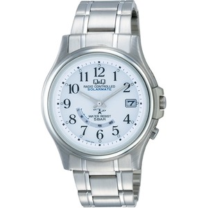 CITIZEN WATCH（シチズン時計） Q&Q ソーラー電源機能搭載 アナログ電波時計 HG00-204