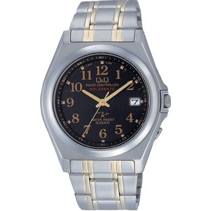 CITIZEN WATCH（シチズン時計） Q&Q ソーラー電源機能搭載 アナログ電波時計 HG08-205