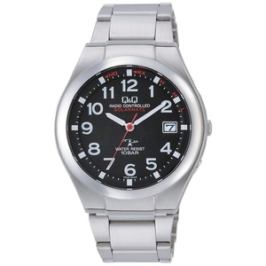 CITIZEN WATCH（シチズン時計） Q&Q ソーラー電源機能搭載 アナログ電波時計 HG12-205