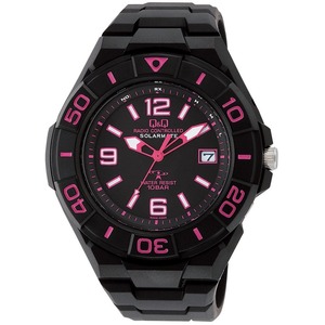 CITIZEN WATCH（シチズン時計） Q&Q ソーラー電源機能搭載 アナログ電波時計 HG14-335