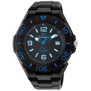 CITIZEN WATCH（シチズン時計） Q&Q ソーラー電源機能搭載 アナログ電波時計 HG14-345