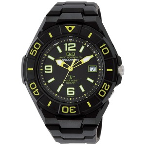 CITIZEN WATCH（シチズン時計） Q&Q ソーラー電源機能搭載 アナログ電波時計 HG14-365