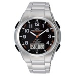 CITIZEN WATCH（シチズン時計） Q&Q ソーラー電源機能搭載 世界5局対応コンビネーション電波時計 MD02-205