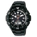 CITIZEN WATCH（シチズン時計） Q&Q ソーラー電源機能搭載 世界5局対応コンビネーション電波時計 MD06-302