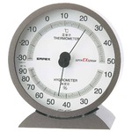EMPEX（エンペックス） スーパーEX高品質温・湿度計 EX-2717 メタリックグレー