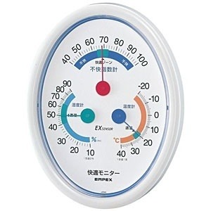 EMPEX（エンペックス） 快適モニター(温度・湿度・不快指数計) CM-6301