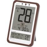ADESSO（アデッソ） デジタル日めくり電波時計 C-8414A