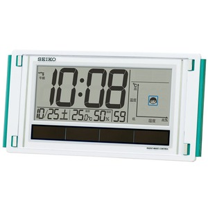 SEIKO CLOCK(セイコークロック) 快適環境NAVI付き デジタル電波目覚まし時計 SQ436W