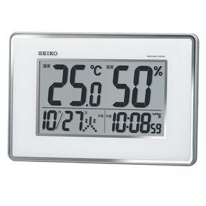 SEIKO CLOCK(セイコークロック) 快適環境NAVI付き デジタル電波目覚まし時計 SQ436W