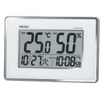 SEIKO CLOCK(セイコークロック) 快適環境NAVI付き デジタル電波目覚まし時計 SQ436W