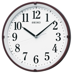 SEIKO CLOCK(セイコークロック)自動点灯タイプ アナログ電波掛け時計KX205B
