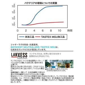 ドイツランクセス社製抗菌防臭仕様 デザインシャギーラグマット レッド