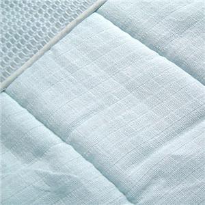 2℃クール　涼感ひんやりリバーシブルケット ブルー