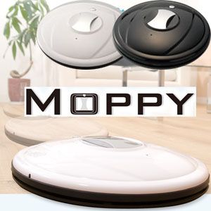 フローリング用お掃除ロボット『モッピー（MOPPY）』 ブラック