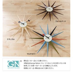 GEORGE NELSON SUNBURST CLOCK W[WEl\To[XgNbNiNTj i`摜Q