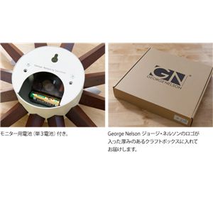 GEORGE NELSON SUNBURST CLOCK W[WEl\To[XgNbNiNTj }`摜S