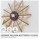 GEORGE NELSON BUTTERFLY CLOCK W[WEl\o^tCNbNiNTj S[h摜ŏP