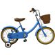 子供用16インチ自転車 /補助輪付き ブルー