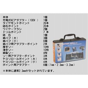 充電式ホビールーターセット100Ｐセット
