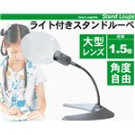 LEDライト付きスタンドルーペ