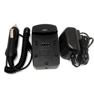 マルチバッテリー充電器〈エコモード搭載〉 BP-511（キャノン）用アダプターセット USBポート付 変圧器不要